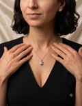 GIA Certified 1.01ct Emerald Cut Diamond Necklace — F Colour, VVS2 Clarity